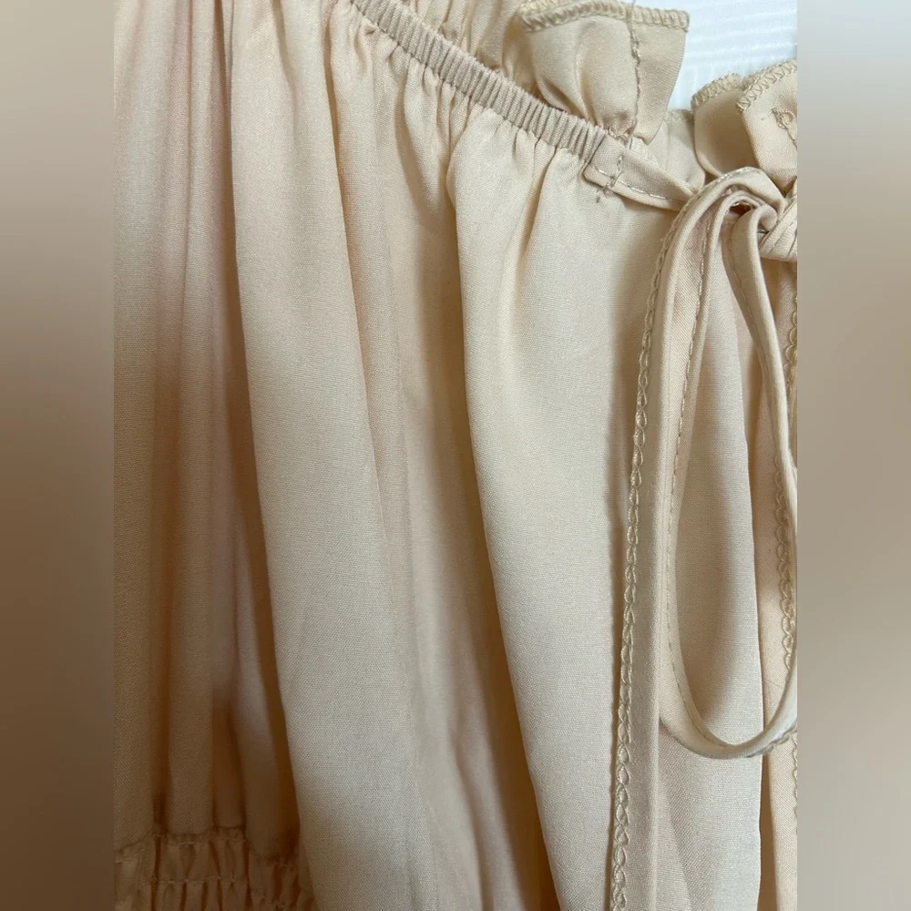 Beige Renaissance Chemise Dress – Size 3X - Picture 7 of 11